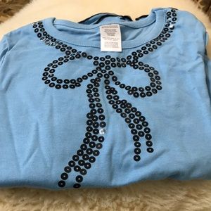 Sequin Bow T Shirt